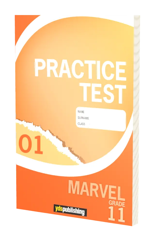 Practice Tests - Marvel Grade 11