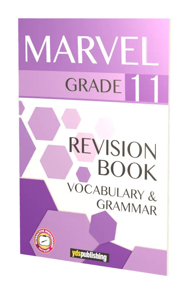 Revision Book Vocabulary & Grammar - Marvel Grade 11