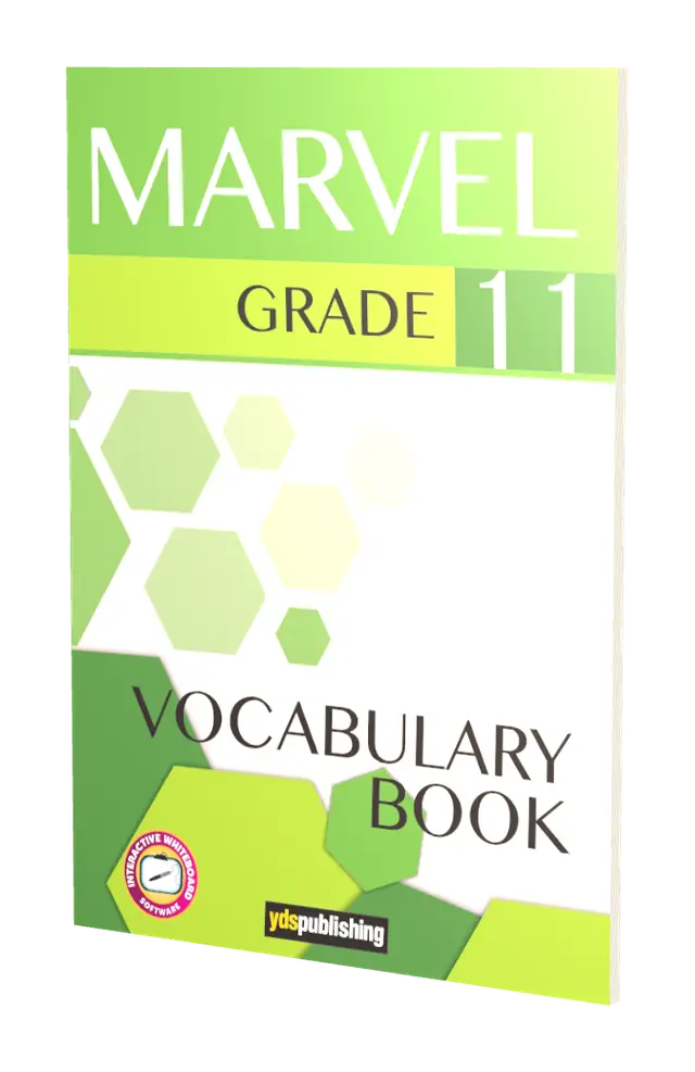 Vocabulary Book - Marvel Grade 11