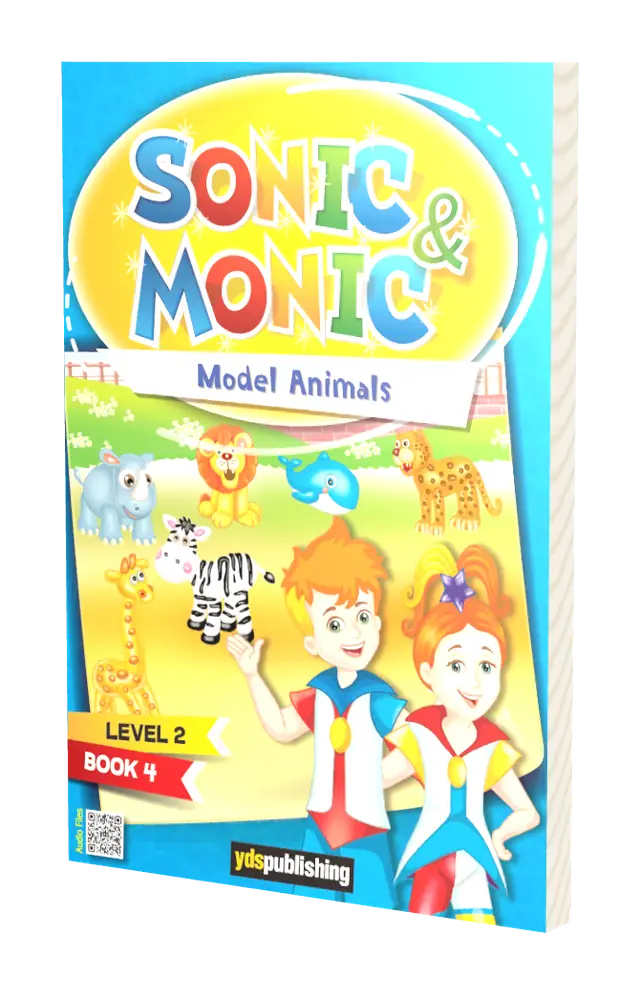 Sonic & Monic Level 2 Book 4 Model Animals