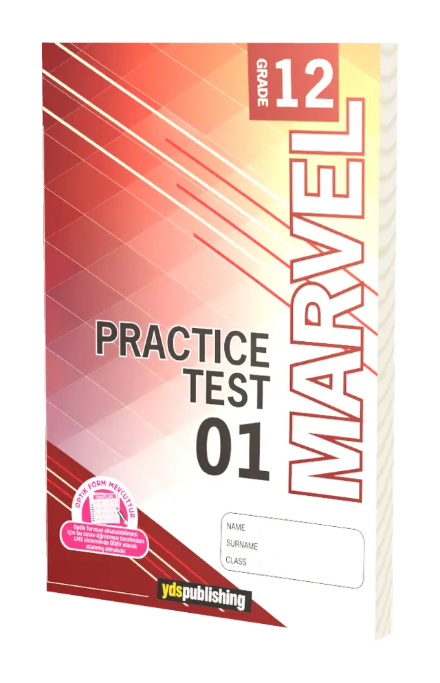 Practice Tests - Marvel Grade 12