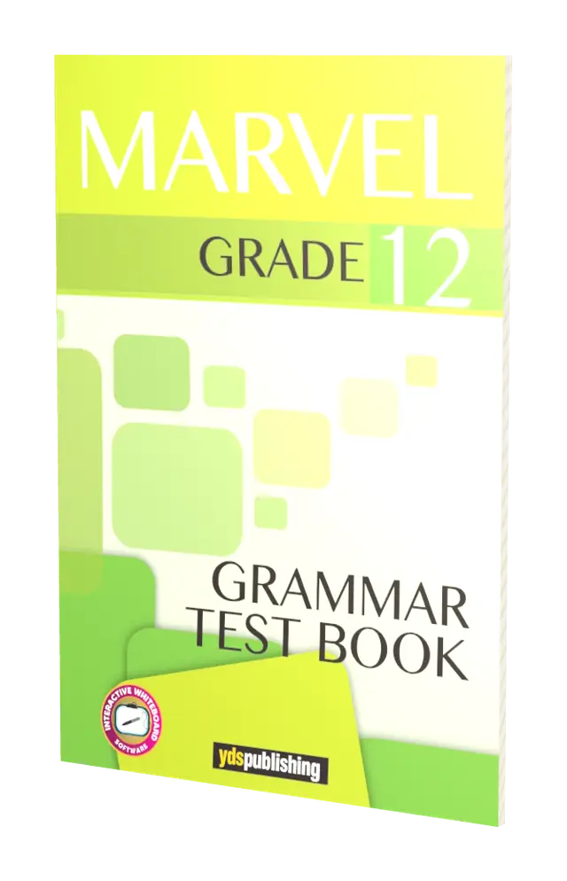 Grammar Test Book - Marvel Grade 12