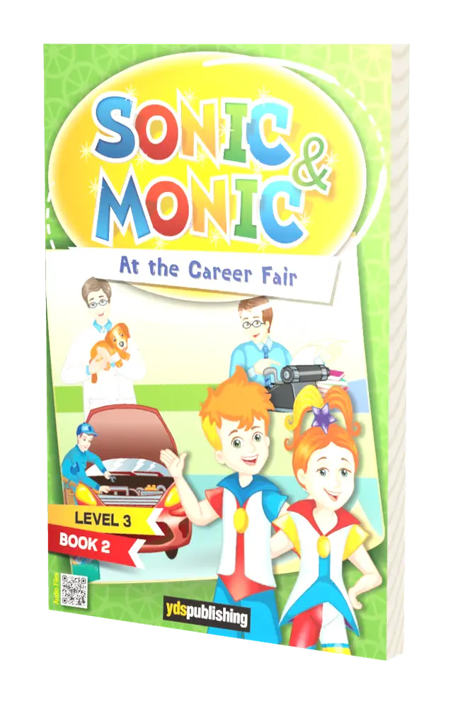 Sonic & Monic Level 3 Book 2 At the Career Fair