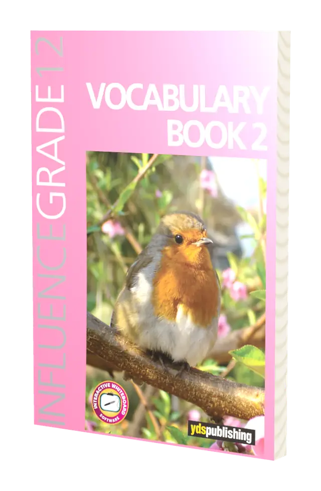 Vocabulary Book 2 - Influence Grade 12