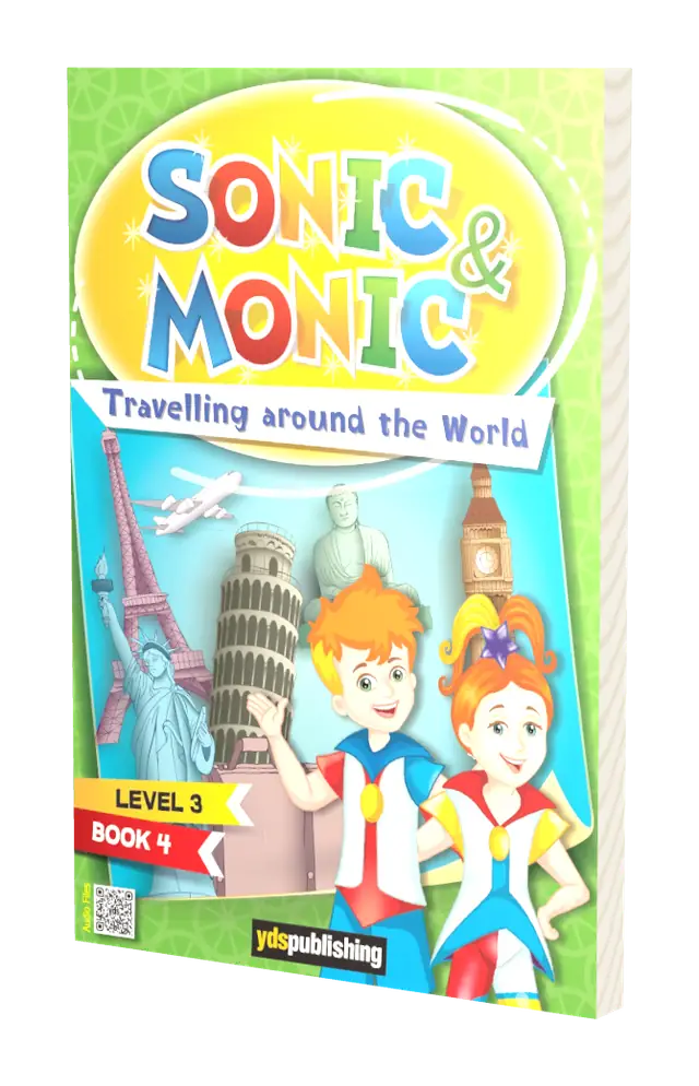 Sonic & Monic Level 3 Book 4 Travelling around the World