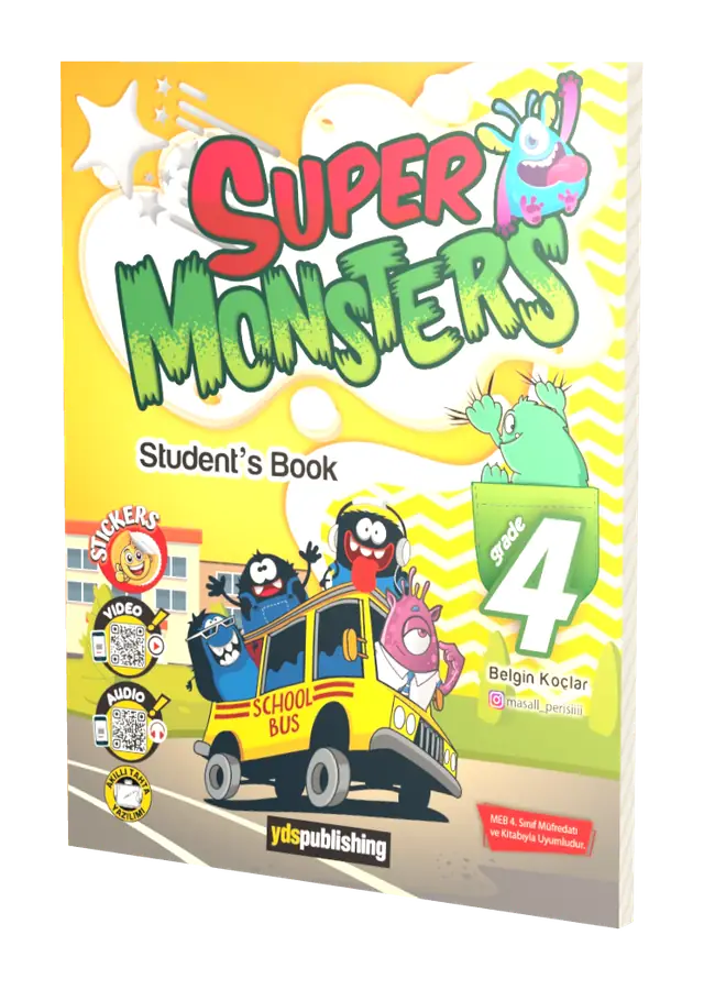 Super Monsters 4 Student’s Book + Activity Book