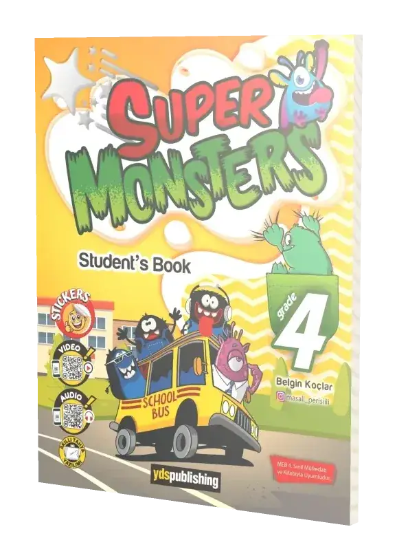 Super Monsters 4 Student’s Book + Activity Book