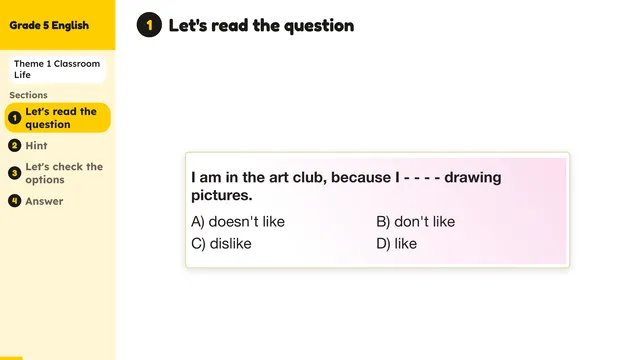 Beyond English 5 Test Book Test 1269142 Soru 12