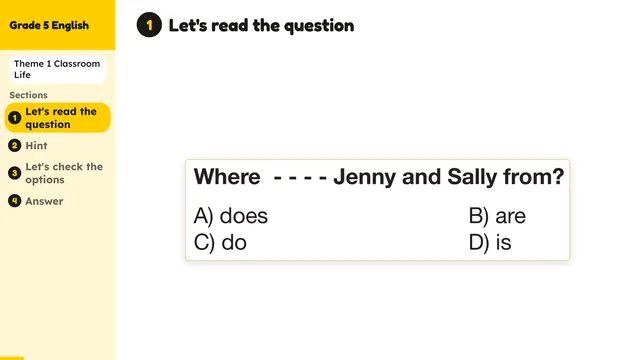 Beyond English 5 Test Book Test 1269142 Soru 15