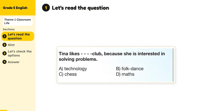 Beyond English 5 Test Book Test 1269142 Soru 3