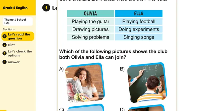 Beyond English 5 Test Book Test 1269146 Soru 4
