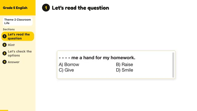 Beyond English 5 Test Book Test 1269147 Soru 7