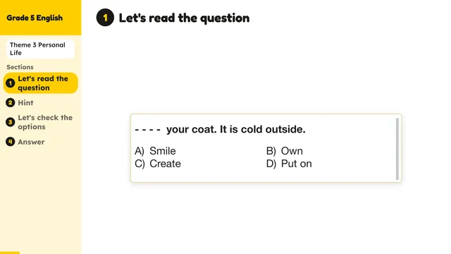 Beyond English 5 Test Book Test 1269153 Soru 7