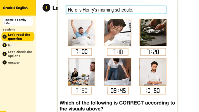 Beyond English 5 Test Book Test 1269160 Soru 4