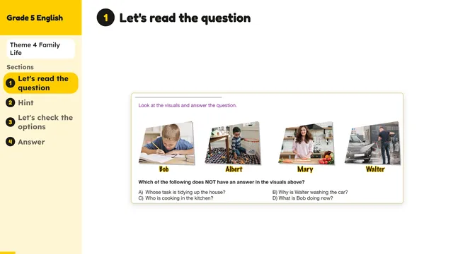 Beyond English 5 Test Book Test 1269160 Soru 5