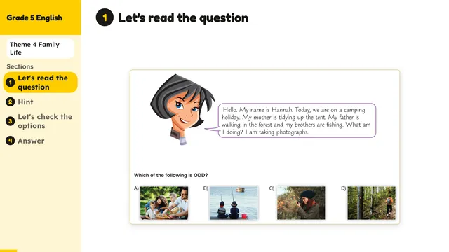Beyond English 5 Test Book Test 1269160 Soru 8