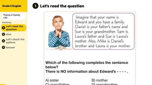 Beyond English 5 Test Book Test 1269161 Soru 3