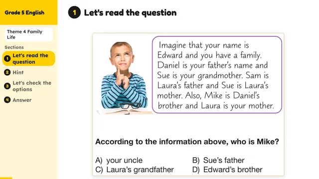 Beyond English 5 Test Book Test 1269161 Soru 4