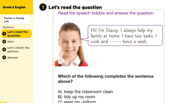 Beyond English 5 Test Book Test 1269162 Soru 3