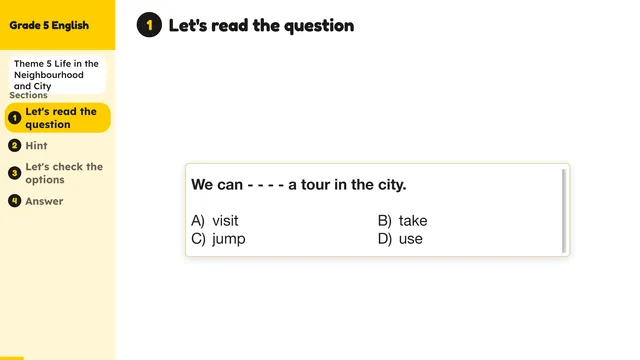 Beyond English 5 Test Book Test 1269165 Soru 10