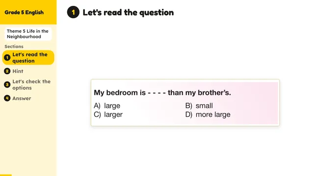 Beyond English 5 Test Book Test 1269165 Soru 12