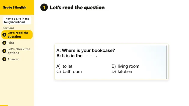 Beyond English 5 Test Book Test 1269165 Soru 5