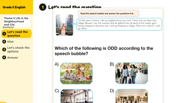 Beyond English 5 Test Book Test 1269168 Soru 6