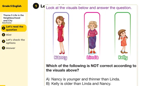 Beyond English 5 Test Book Test 1269168 Soru 8