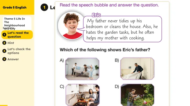 Beyond English 5 Test Book Test 1269169 Soru 4