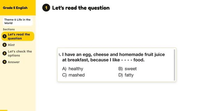 Beyond English 5 Test Book Test 1269171 Soru 10