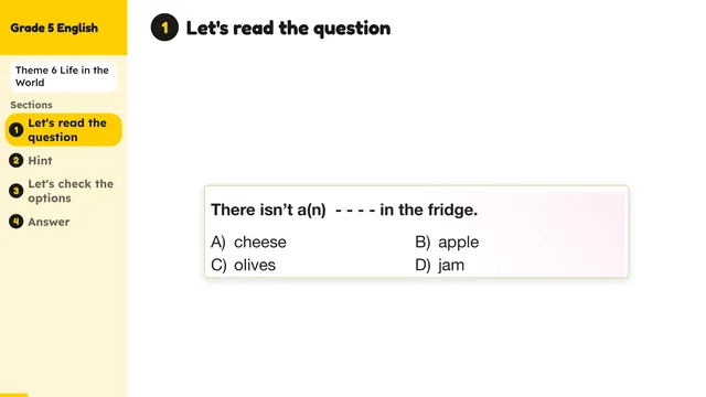 Beyond English 5 Test Book Test 1269171 Soru 14