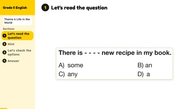 Beyond English 5 Test Book Test 1269171 Soru 17