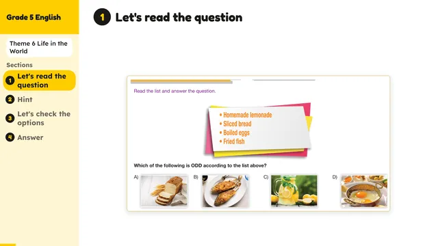 Beyond English 5 Test Book Test 1269172 Soru 5