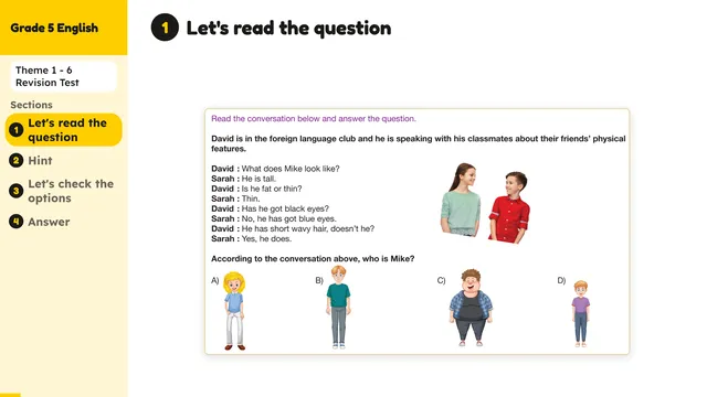 Beyond English 5 Test Book Test 1269176 Soru 3