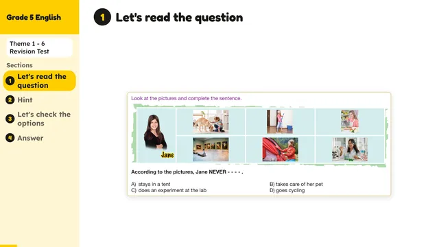 Beyond English 5 Test Book Test 1269176 Soru 4