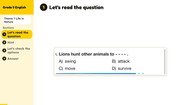 Beyond English 5 Test Book Test 1269177 Soru 10