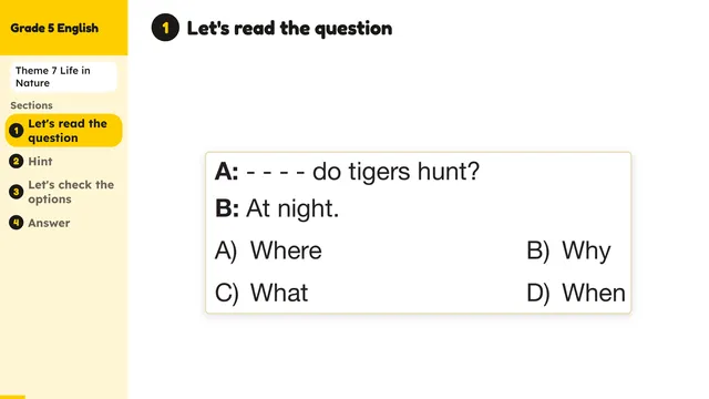 Beyond English 5 Test Book Test 1269177 Soru 17
