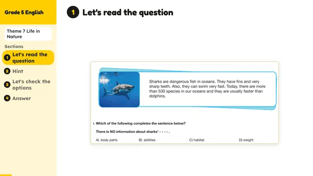 Beyond English 5 Test Book Test 1269179 Soru 10
