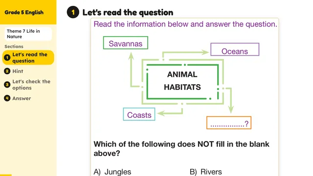 Beyond English 5 Test Book Test 1269179 Soru 5
