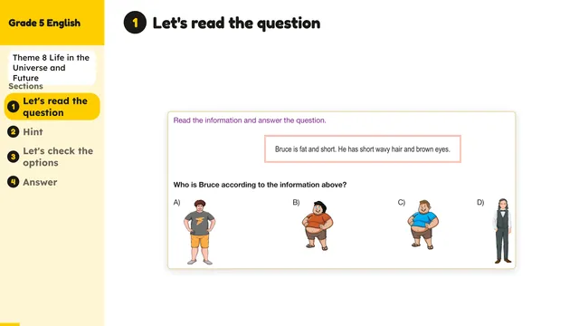 Beyond English 5 Test Book Test 1269188 Soru 3