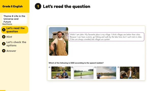 Beyond English 5 Test Book Test 1269188 Soru 7