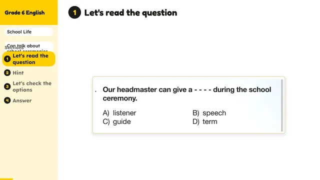 Beyond English 6 Test Book Test 1269196 Soru 5