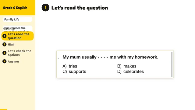 Beyond English 6 Test Book Test 1269196 Soru 9