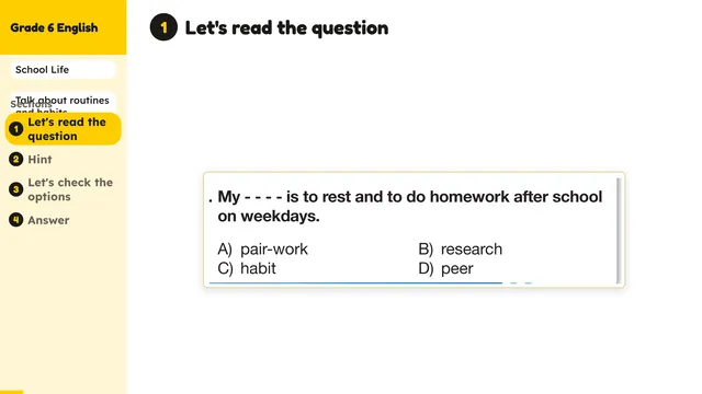 Beyond English 6 Test Book Test 1269201 Soru 10