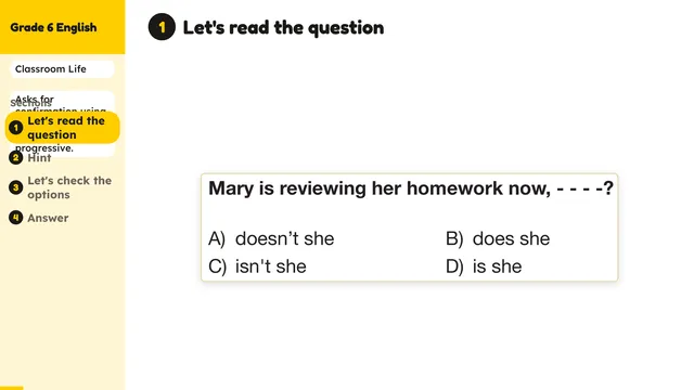 Beyond English 6 Test Book Test 1269201 Soru 16