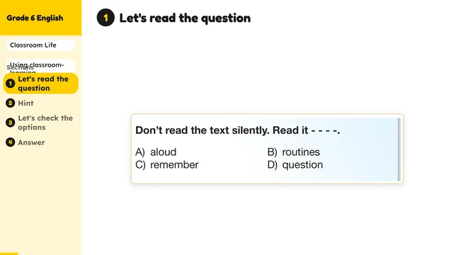 Beyond English 6 Test Book Test 1269201 Soru 3