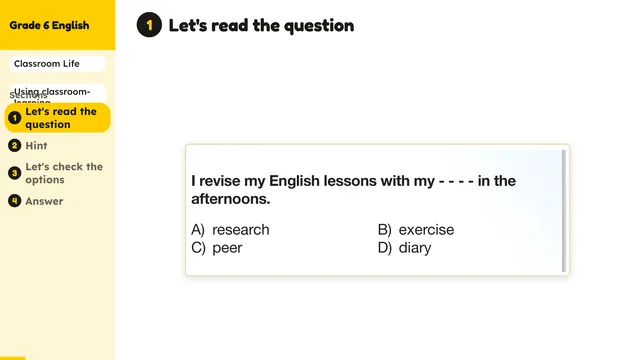 Beyond English 6 Test Book Test 1269201 Soru 5