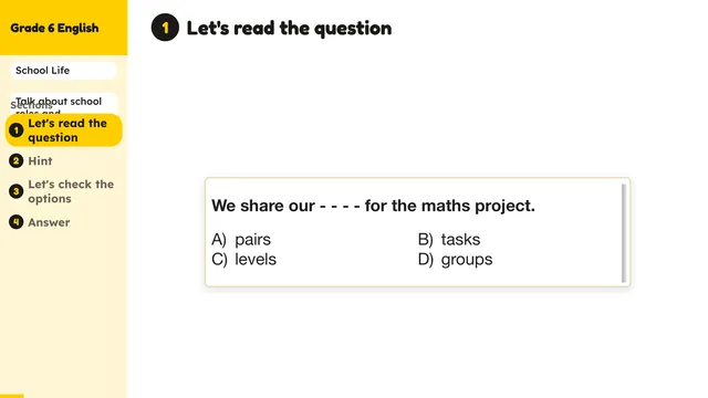 Beyond English 6 Test Book Test 1269201 Soru 9