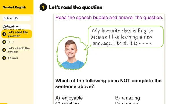 Beyond English 6 Test Book Test 1269203 Soru 8