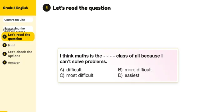 Beyond English 6 Test Book Test 1269207 Soru 13